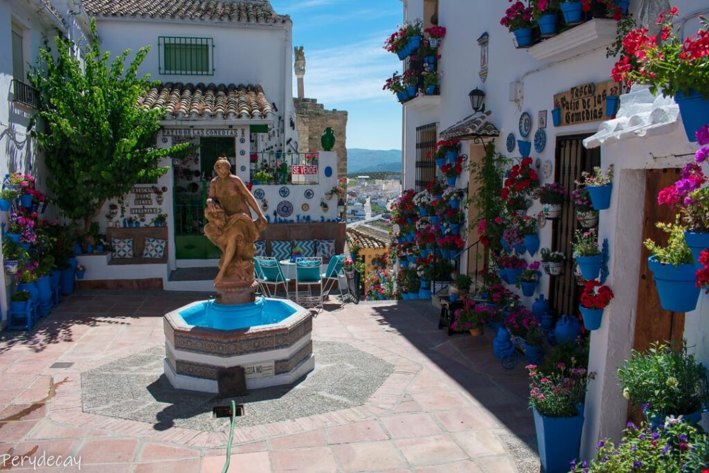 パティオ・デ・ラ・コメディー、イスナハル（コルドバ）。