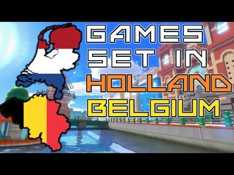 すべてのビデオゲームはオランダとベルギーを舞台にしています!