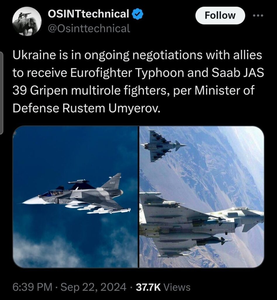 ウクライナ空軍の増強？