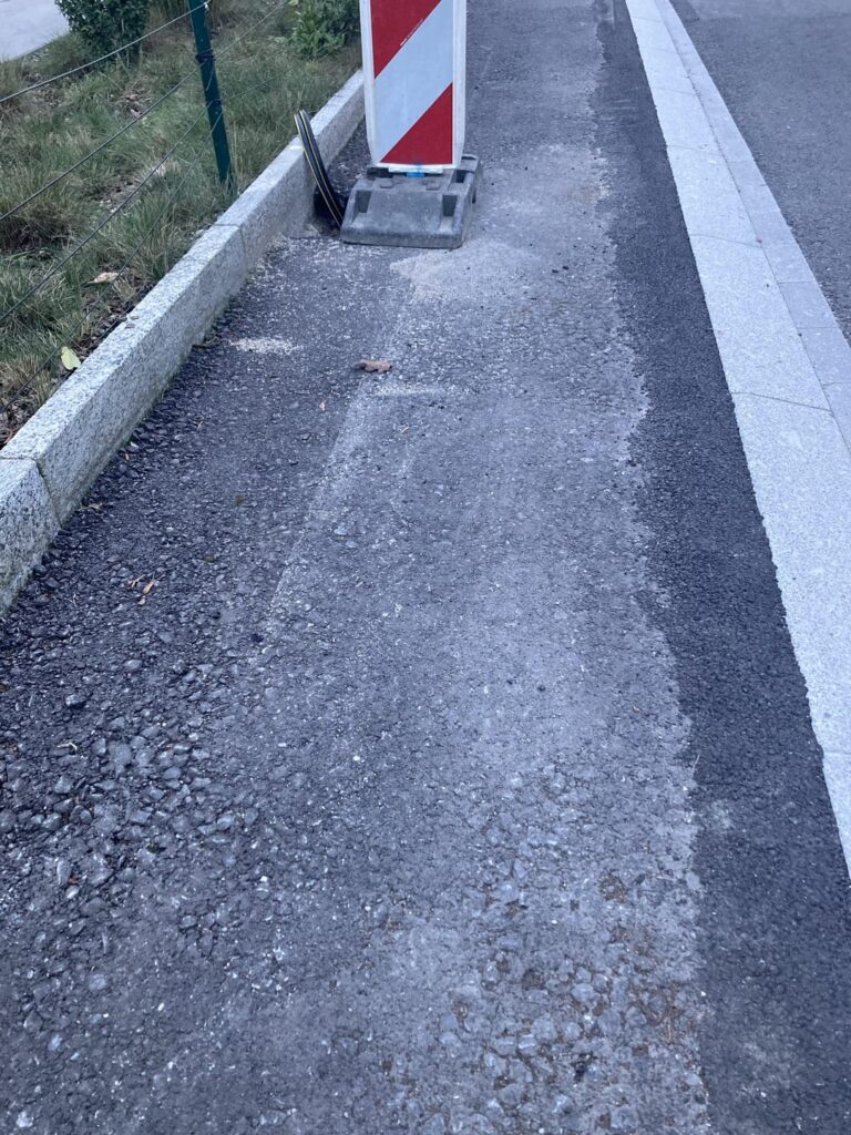 CHの道路工事についての質問 CHの道路工事についての質問