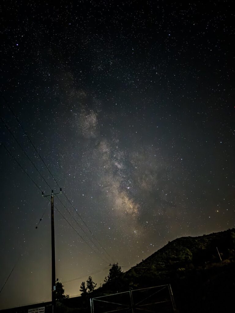 キプロス各地の夜空