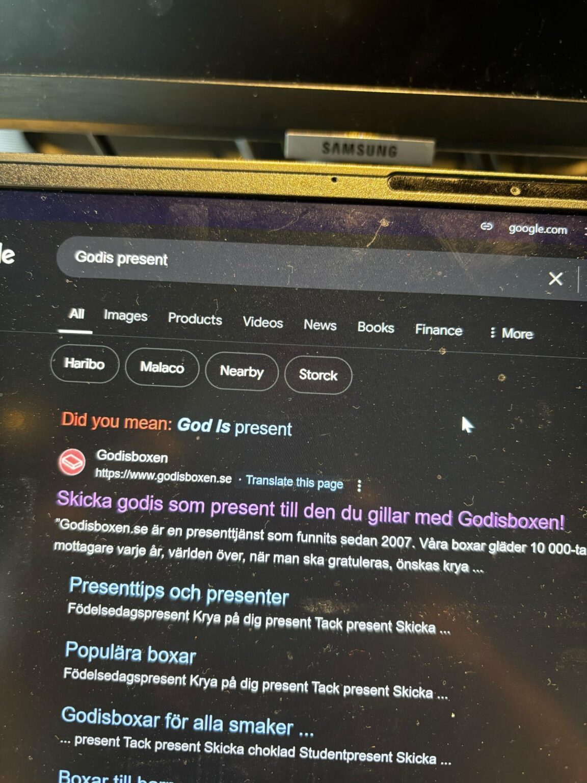 Google が何かを言おうとしています 👀