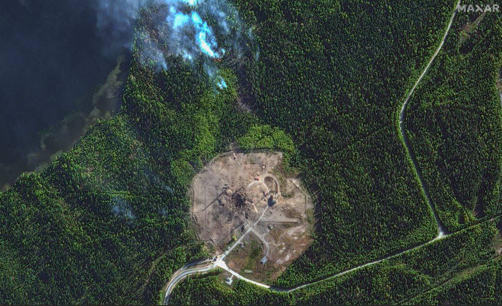 OSINTアナリストのジョージ・バロス氏はマクサー社の新しい衛星画像を公開した。画像には、プレセツク宇宙基地でのロシアの大陸間弾道ミサイル「サルマット」の失敗したテストが映っている。