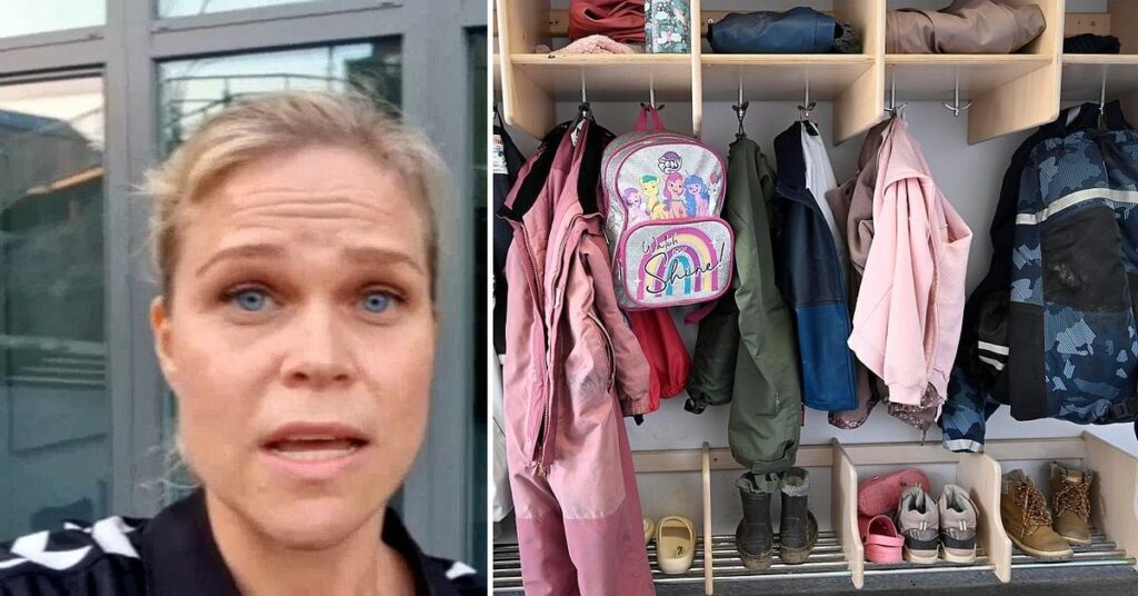 SVT - ポーラ・ブランドバーグ平等大臣（左）：幼児がベールを着用する場合、職員は懸念を報告すべきである