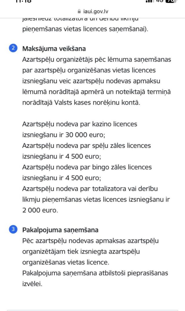 ポーカーライセンスの価格