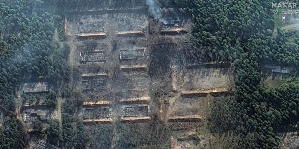 ウクライナによる最近の武器庫攻撃は、この戦争でロシアと北朝鮮の弾薬の最大の損失を引き起こした:英国情報機関 ウクライナによる最近の武器庫攻撃は、この戦争でロシアと北朝鮮の弾薬の最大の損失を引き起こした:英国情報機関