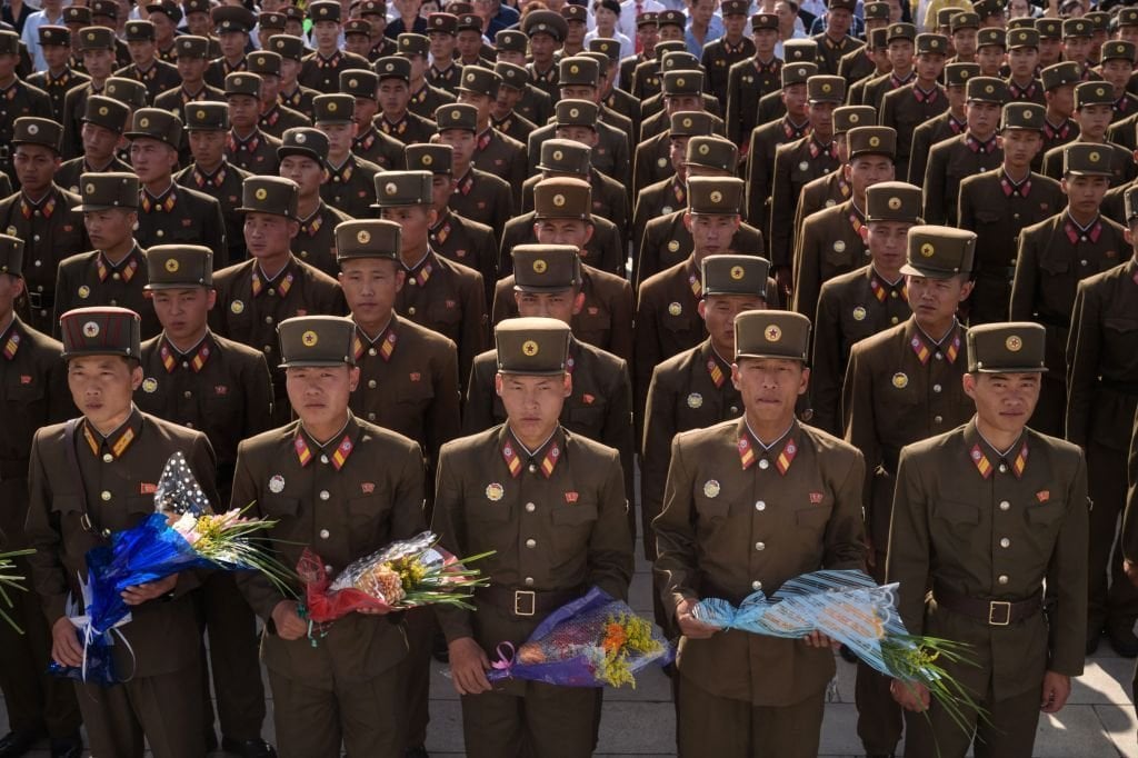 北朝鮮兵士18人がすでにウクライナ国境付近の陣地から放棄
