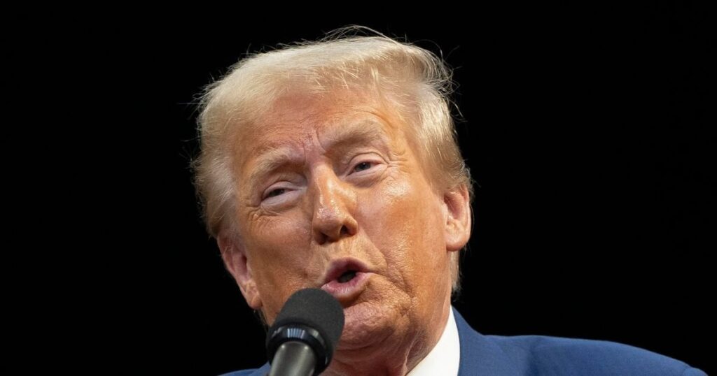 トランプ氏、混乱するラリー接線で自分は「認知障害」ではないと主張