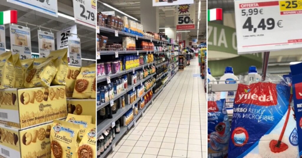 彼女はトリエステに買い物に行き、クロアチアの価格と比較しました。「悲しくなりました」