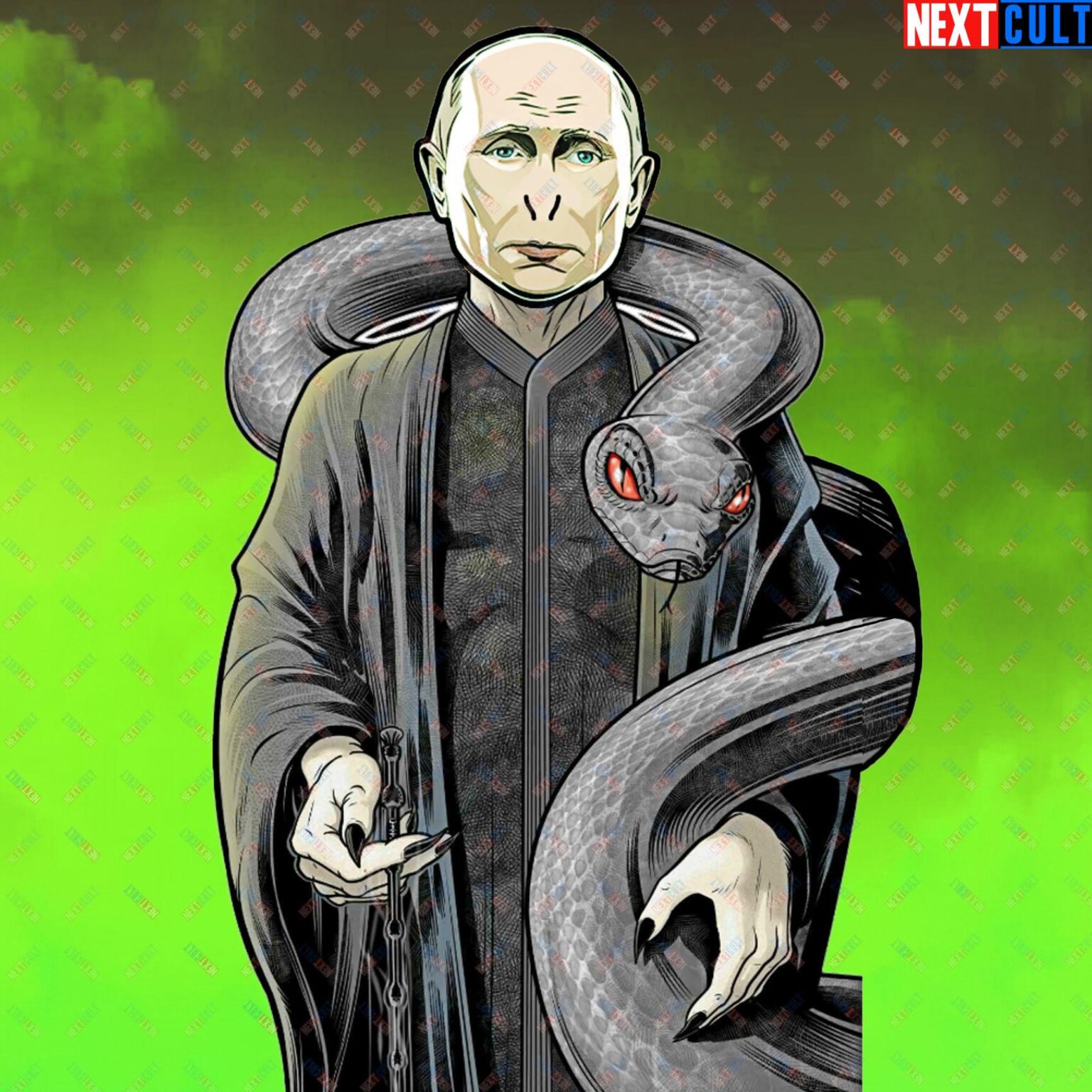 反ウラジミール・プーチン漫画 - ウラデモート - 諸悪の根源