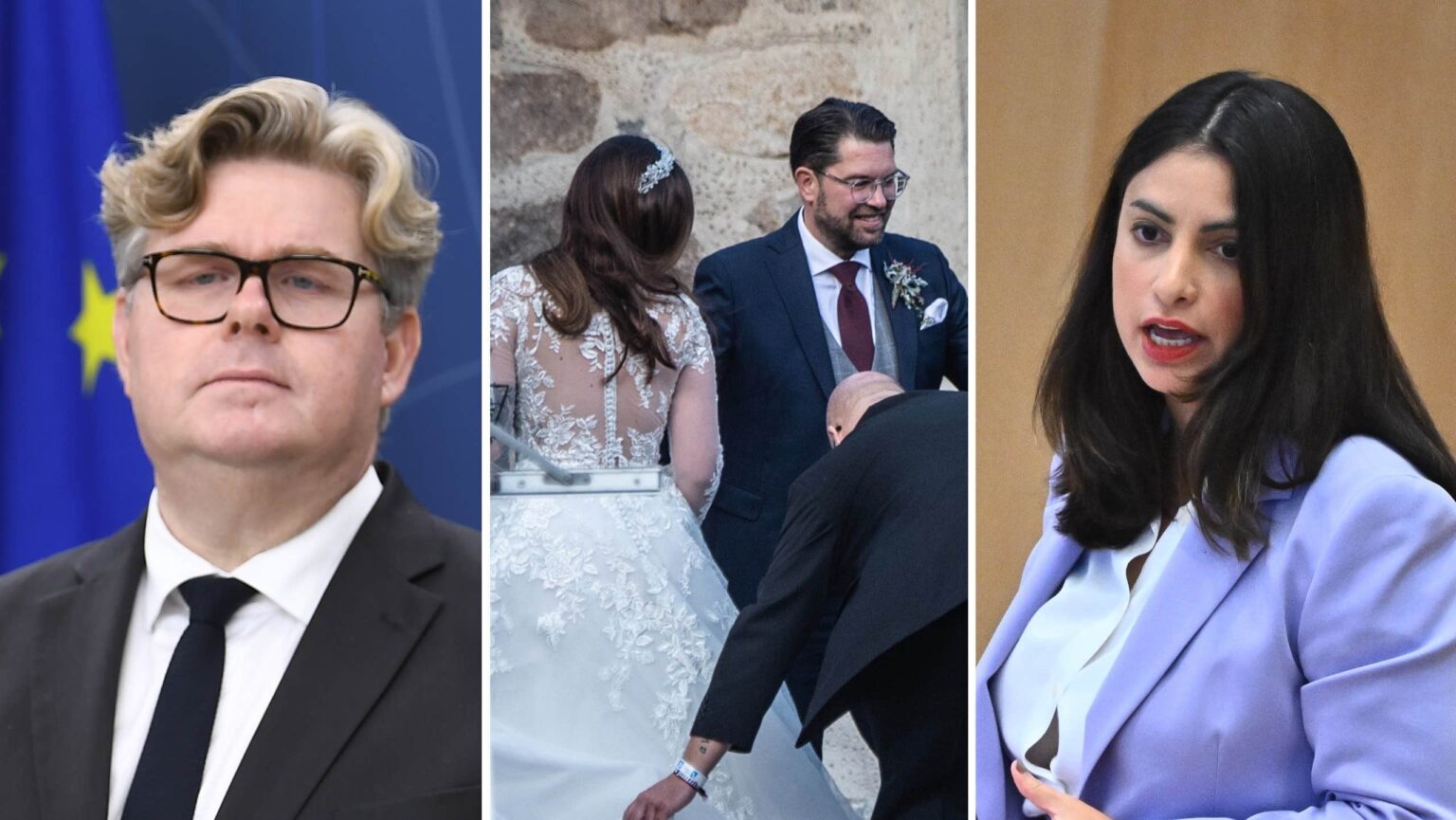 オーケソンの結婚式に参加したギャングたち