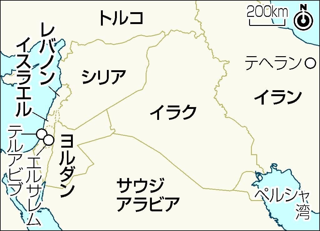 イランがイスラエルへ弾道ミサイル 「ハマス、ヒズボラ攻撃の報復」―約１８０発、４月の２倍規模 ― 大半が迎撃