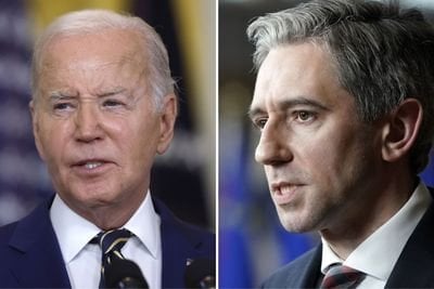 サイモン・ハリスは、ジョー・バイデンが個人的に自分は「本当はアイルランド人ではない」と言ったとのボリス・ジョンソンの新しい回想録の中での主張を却下した