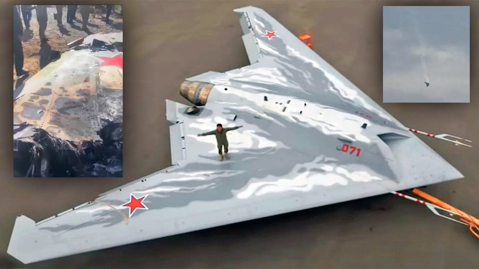 なぜロシアはウクライナ上空で自国の戦闘機サイズのS-70ハンター・ドローンを撃墜したのか? S-70 オホートニク-B 全翼無人戦闘機は前線を数マイル越えてロシアの戦闘機によって撃墜され、その残骸は情報機関にとって大きな勝利となる可能性がある。