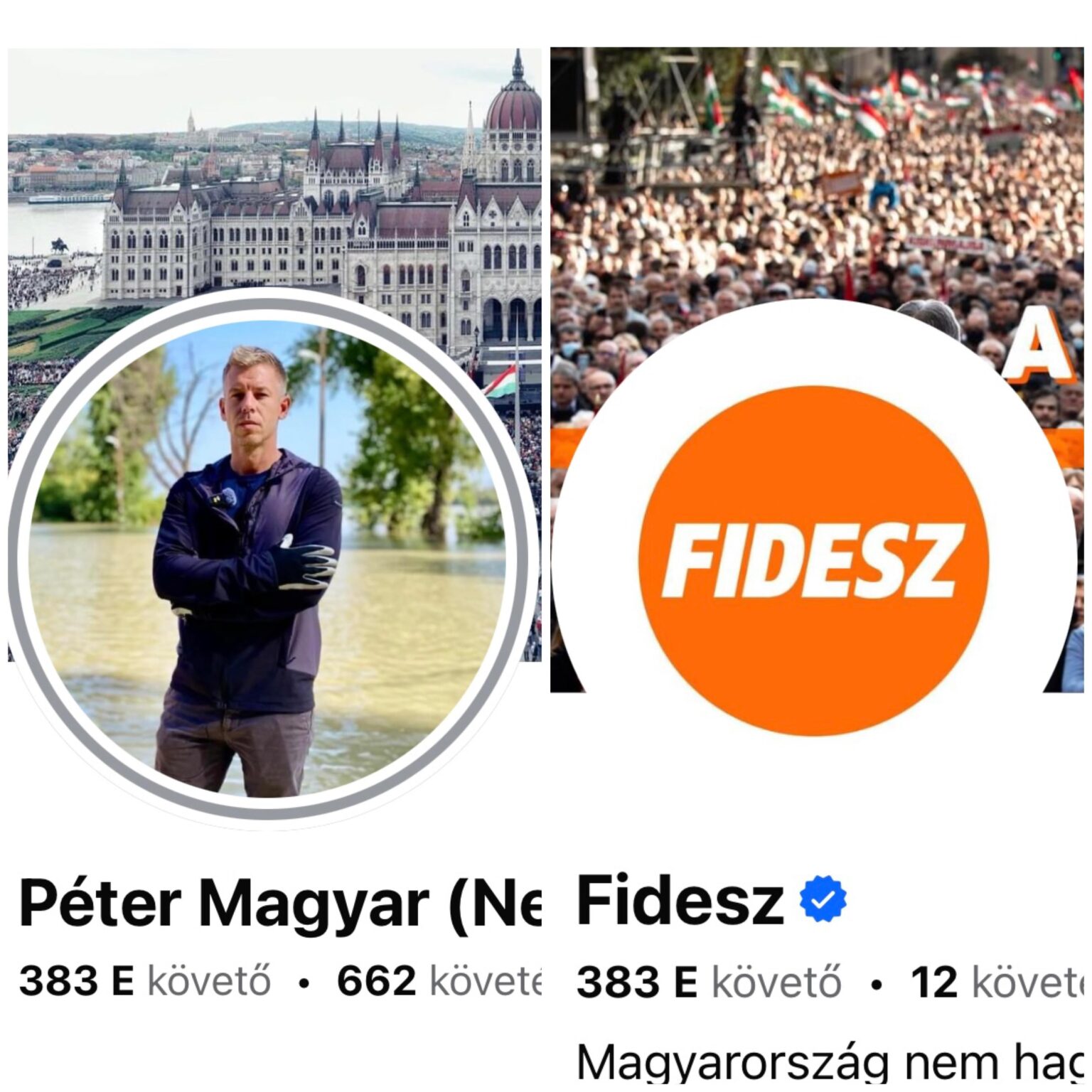 MP Facebook のフォロワー数が Fidesz に達しました
