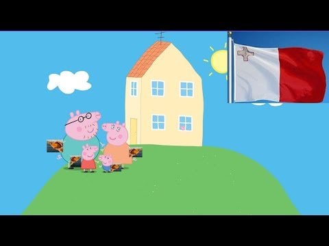 マルタのペッパピッグスタイルを学ぶ