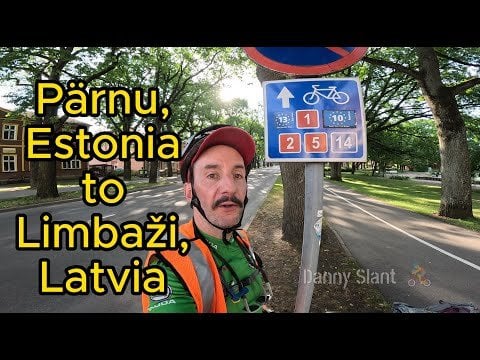 パルヌ - リンバジ [S1 Ep4] 🚲[Latvia Bicycle Touring Trekking]🚲 🇱🇻