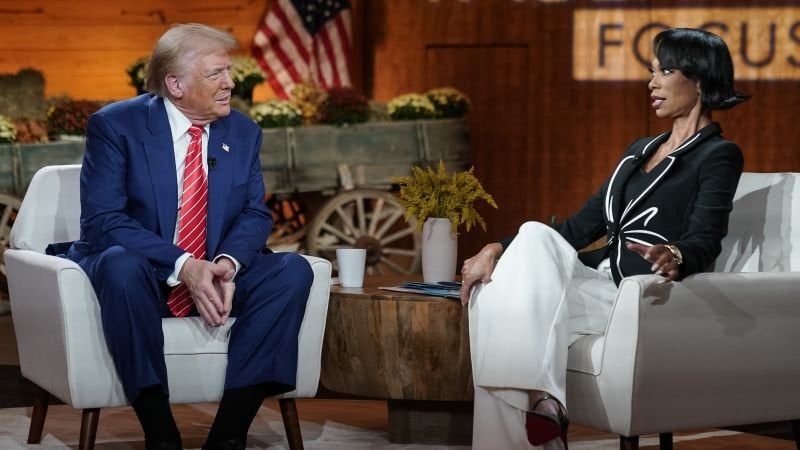 フォックスニュースは、トランプ大統領が支持者で埋め尽くされた女性だけの市庁舎を明らかにしなかった
