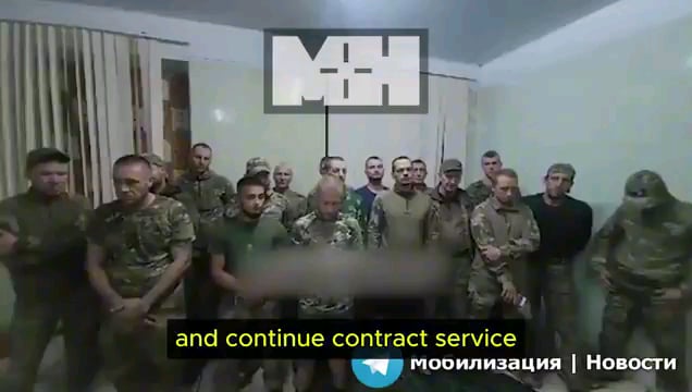 別のロシア兵士グループは、国防省が契約条件を履行しなかったことに「驚いている」。私たちは、2023年9月に1年間の契約を結んだ元受刑者のことを話しています。