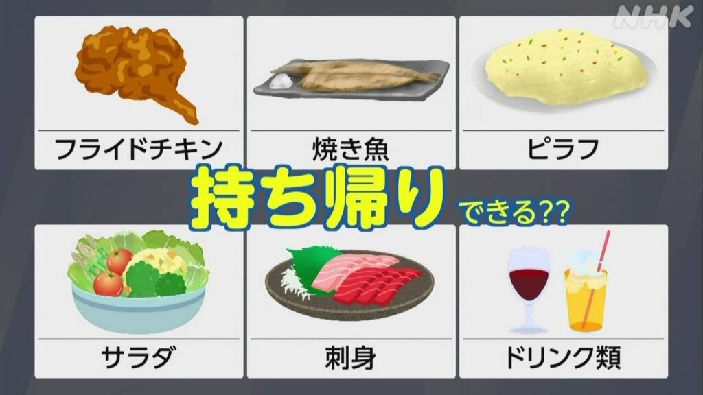 「食品ロス」削減へ 食べ残しの持ち帰り ガイドライン案を公表 | NHK