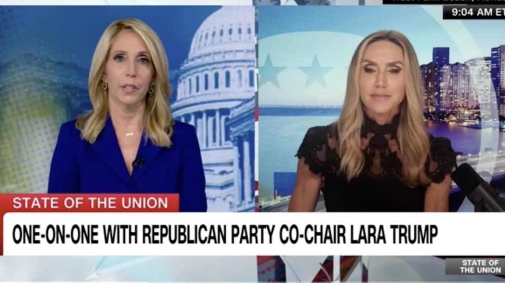 CNN司会者がドナルドのハリケーン「ヘレン」の嘘を批判、ララ・トランプ激怒