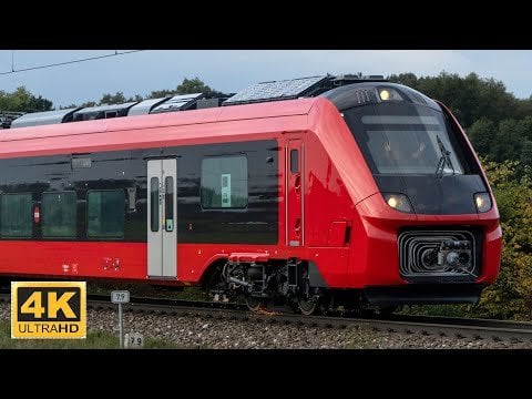DSBの新しいIC5列車がチェコ共和国で試験中