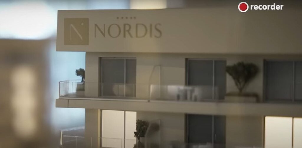 Recorder ジャーナリストによる調査後の Nordis 社の最初の反応。企業代表者の発言