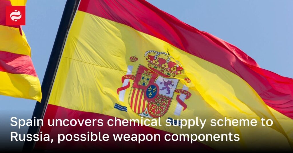 スペイン、ロシアへの化学物質供給計画と武器部品の可能性を明らかに