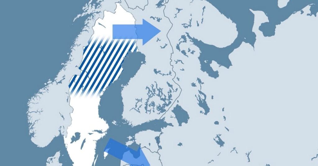 NATO加盟後 - ここではスウェーデン領土の防衛が不足している可能性があります