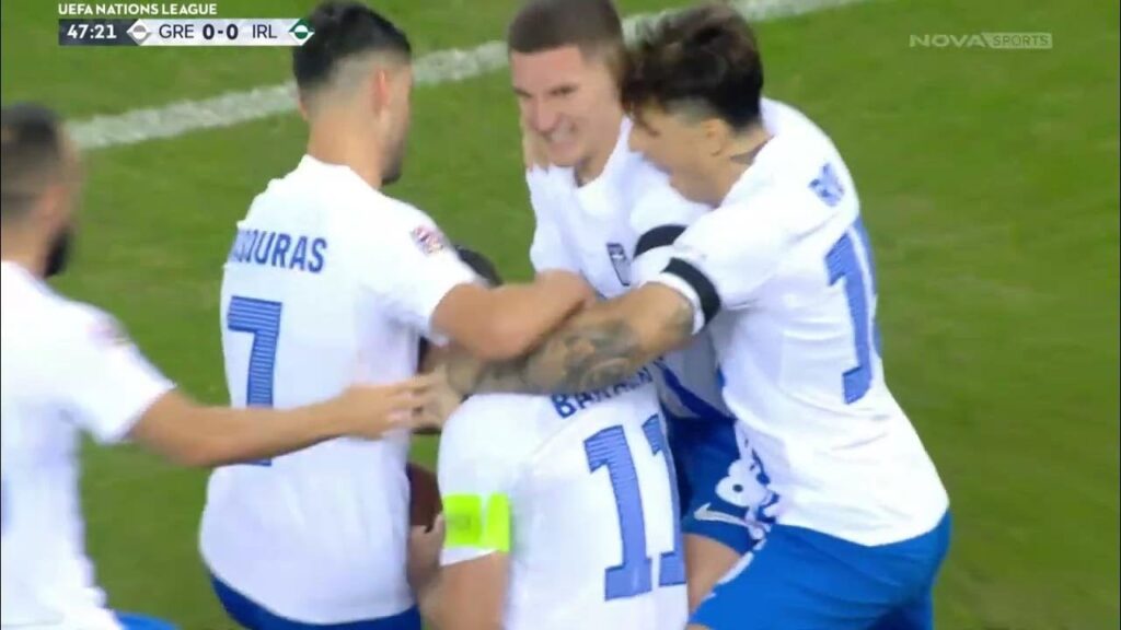 ギリシャ - アイルランド: 2-0 (MD 4、2024/10/13)