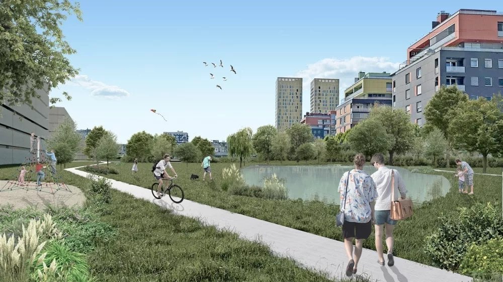 LPP の移転先: バスの代わりに非営利地区と公園