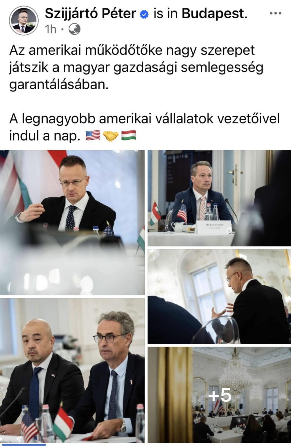ピーター・シヤルト: 🇺🇸🤝🇭🇺