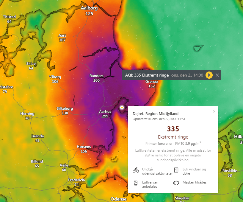 ユールスラント州とその周辺の大気質のために何をする必要があるか知っている人はいますか?