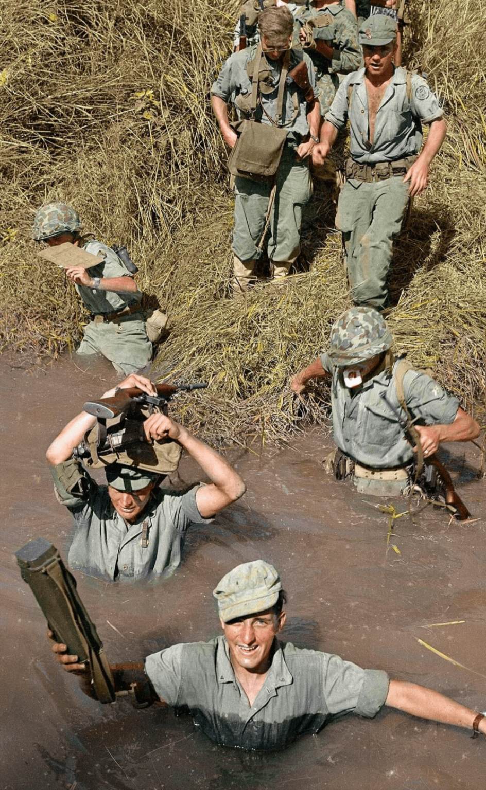 ジャワ島ゲダンガンのオランダ海兵隊（1940年代）