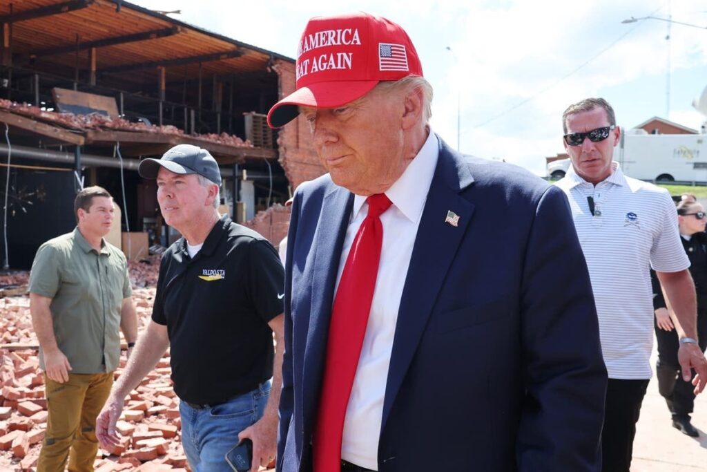 ノースカロライナ州第2位の新聞、ヘレンに対する「ばかばかしい」反応が「虚偽」だとしてトランプ大統領を非難