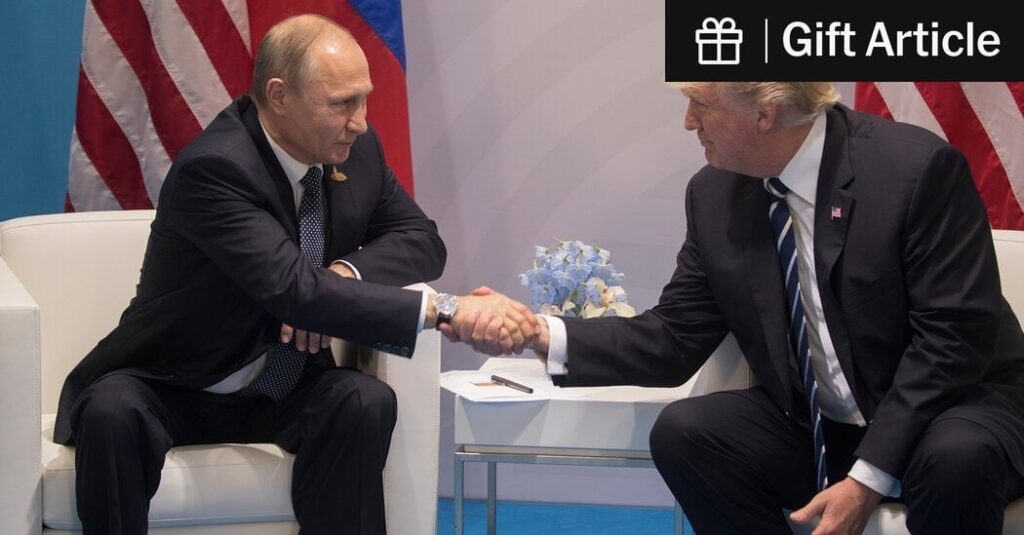 トランプ大統領のウクライナ観の背後にある：プーチン大統領の策略と政治的恨み