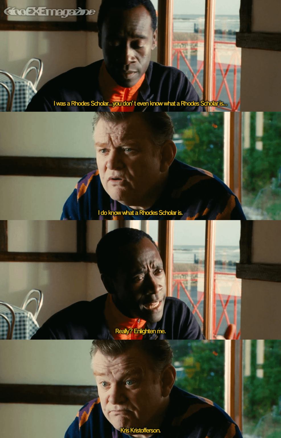 『ザ・ガード』（2011）のクリス・クリストファーソン |ジョン・マイケル・マクドナー