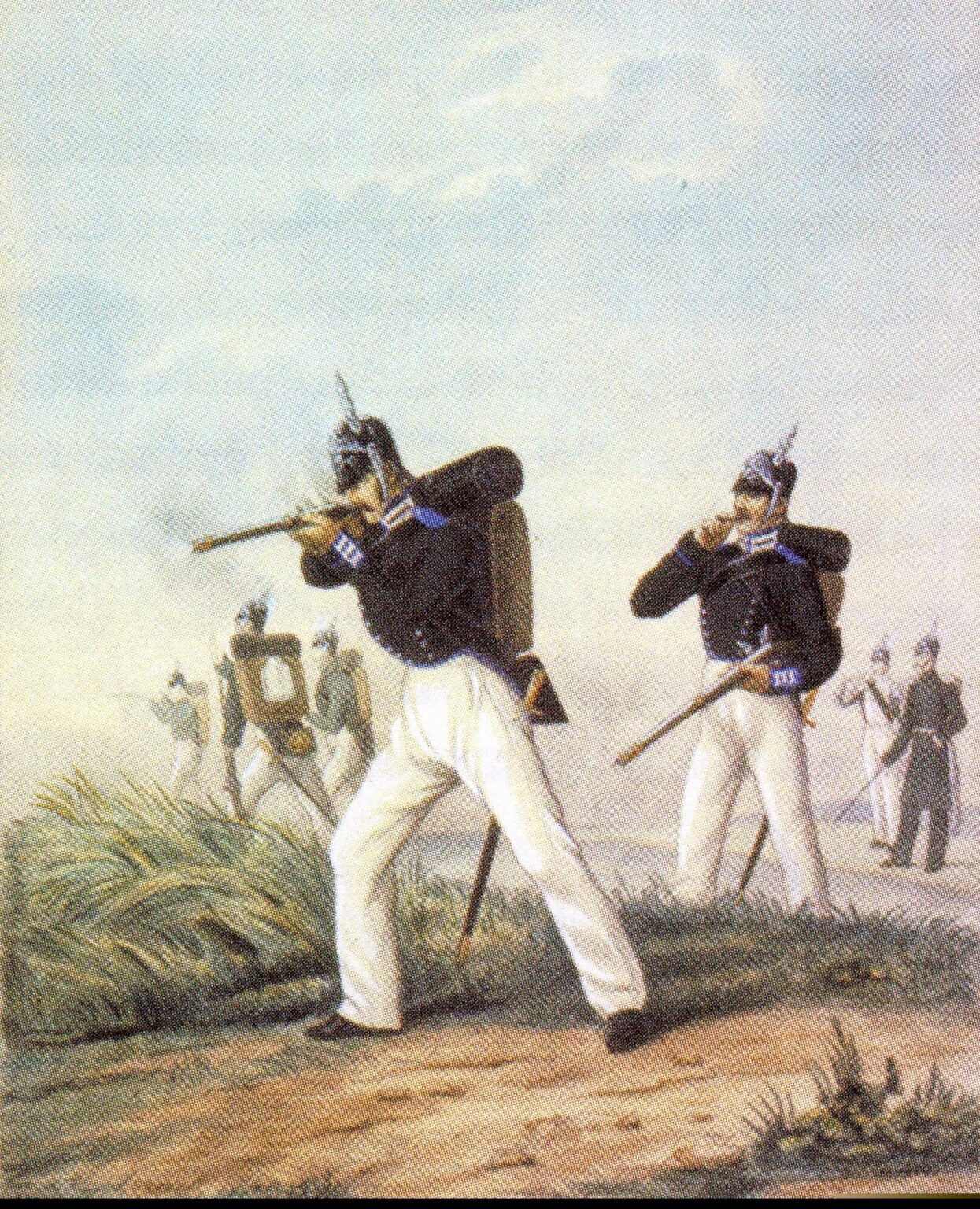 フィンランド衛兵ライフル大隊、1850年代