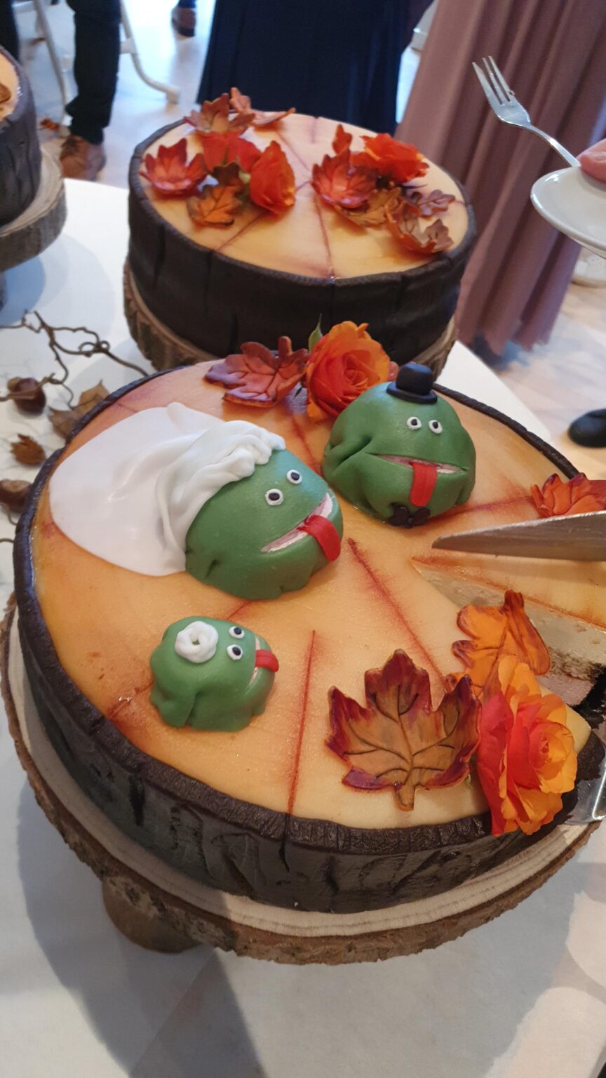 妹のウエディングケーキ