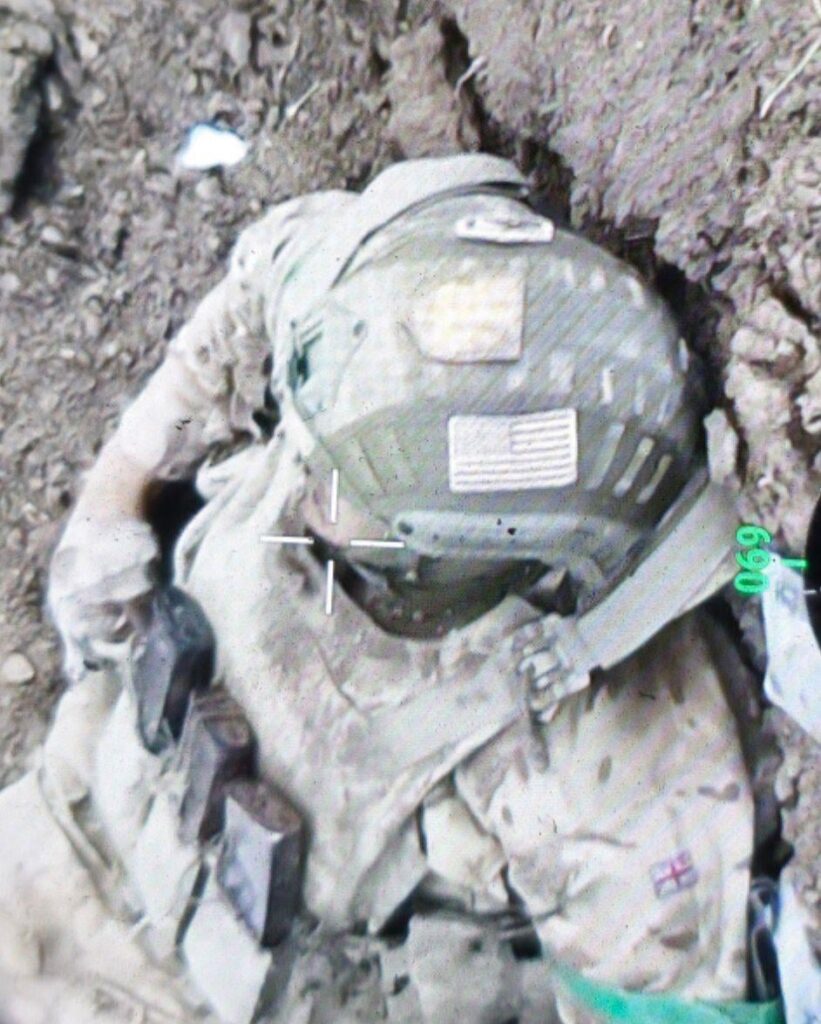 クルスクでグルジア兵士が排除される