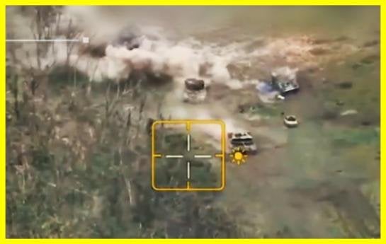 ウクライナの特殊部隊がロシアの大規模攻撃を阻止した。ロシアの T-90 戦車 3 台と最新の BMD を搭載した軍の車列が破壊された