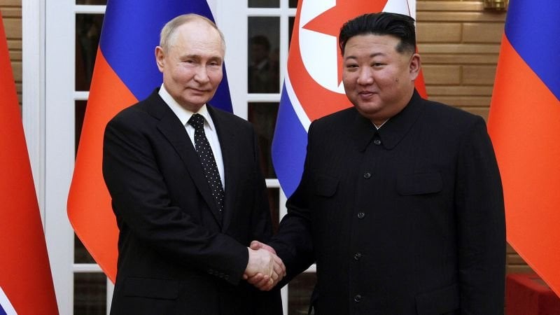 北朝鮮はウクライナと戦うロシア軍を支援するために国民を派遣しているとゼレンスキー氏は語る