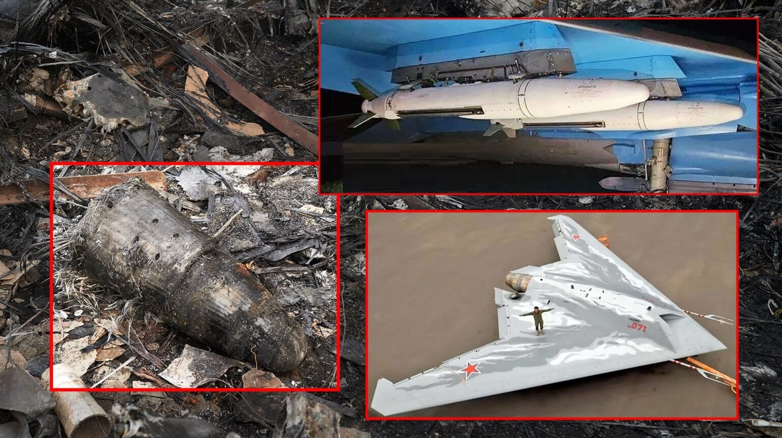 ロシアのS-70ハンター無人機はウクライナ上空で友軍戦闘機に撃墜され武装していた