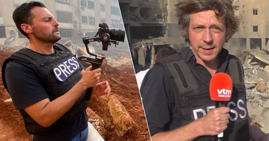 ロビン・ラマカーズ氏とカメラマンはベイルートの地下室で何時間も銃撃され、殴打され、尋問された：「過去24時間は激しいものだった」