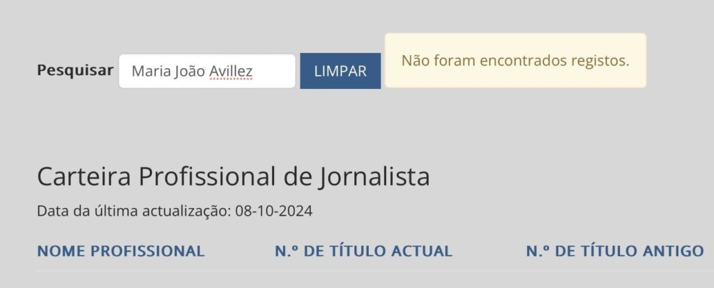 ルイス・モンテネグロ首相がジャーナリストに「突飛な」質問をせずに冷静になるよう求めたその日、同首相はジャーナリストの免許を持たないマリア・ジョアン・アビレス氏からSICでインタビューを受ける。