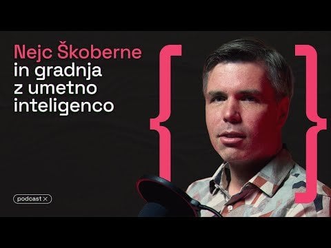 ポッドキャスト オグロジェ - ネイク・シュコベルネと人工知能による建設
