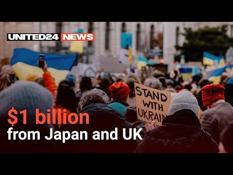 日本と英国はウクライナに10億ドルの資金援助を提供