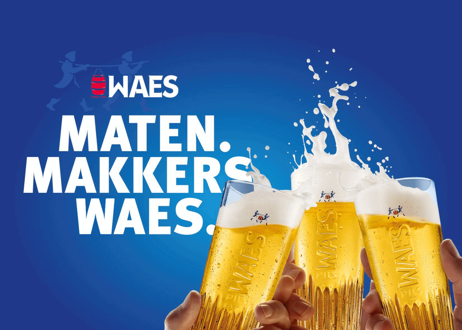 Waes Pils は新しいプロモーション キャンペーンを開始します。