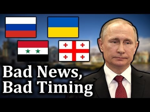 ロシアのひどい一週間は、クレムリンにとってこれほど悪い時期に訪れることはあり得なかった