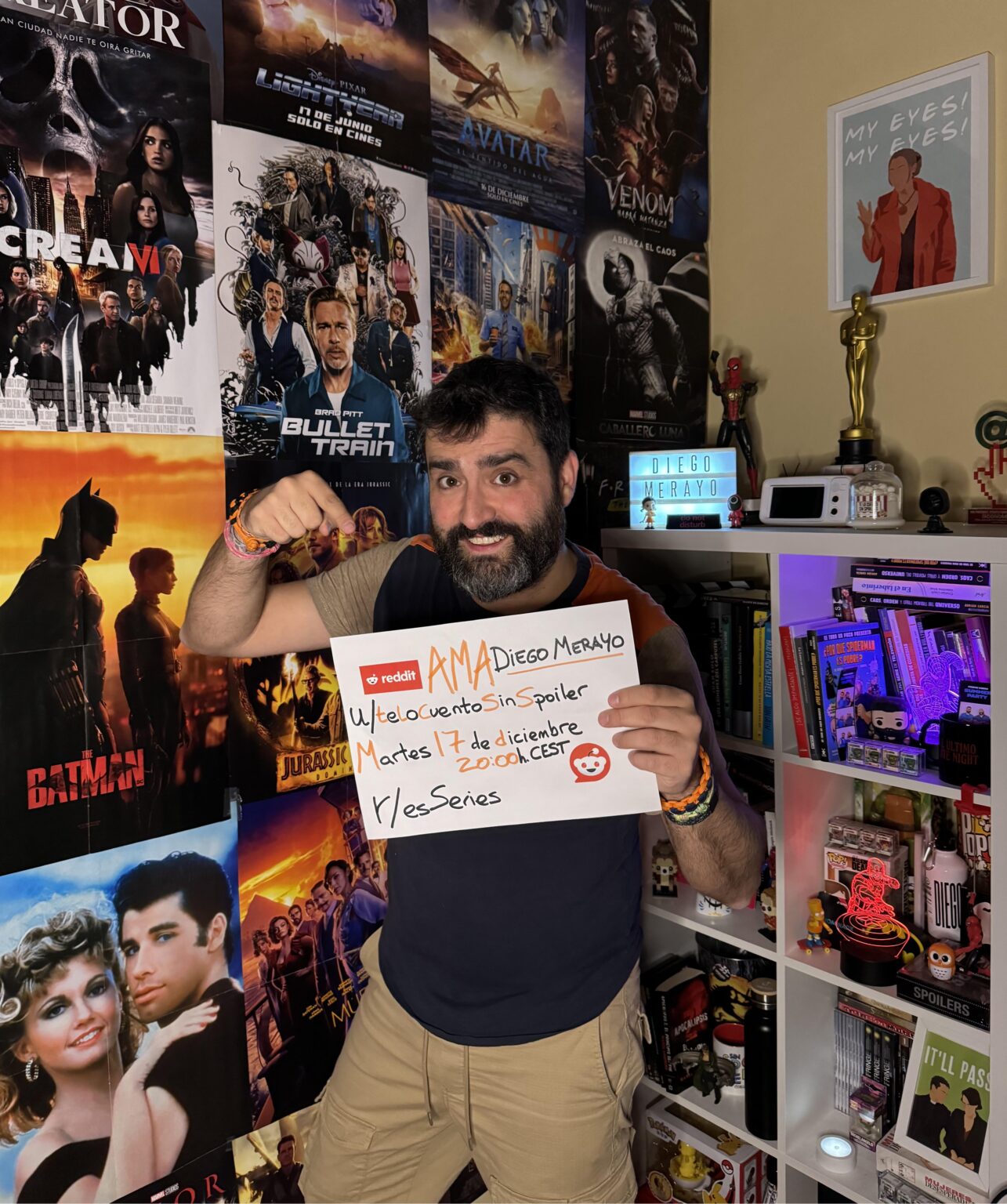 Te Lo Cuento Sin Spipio の Diego Meryo が AMA を行っています!
